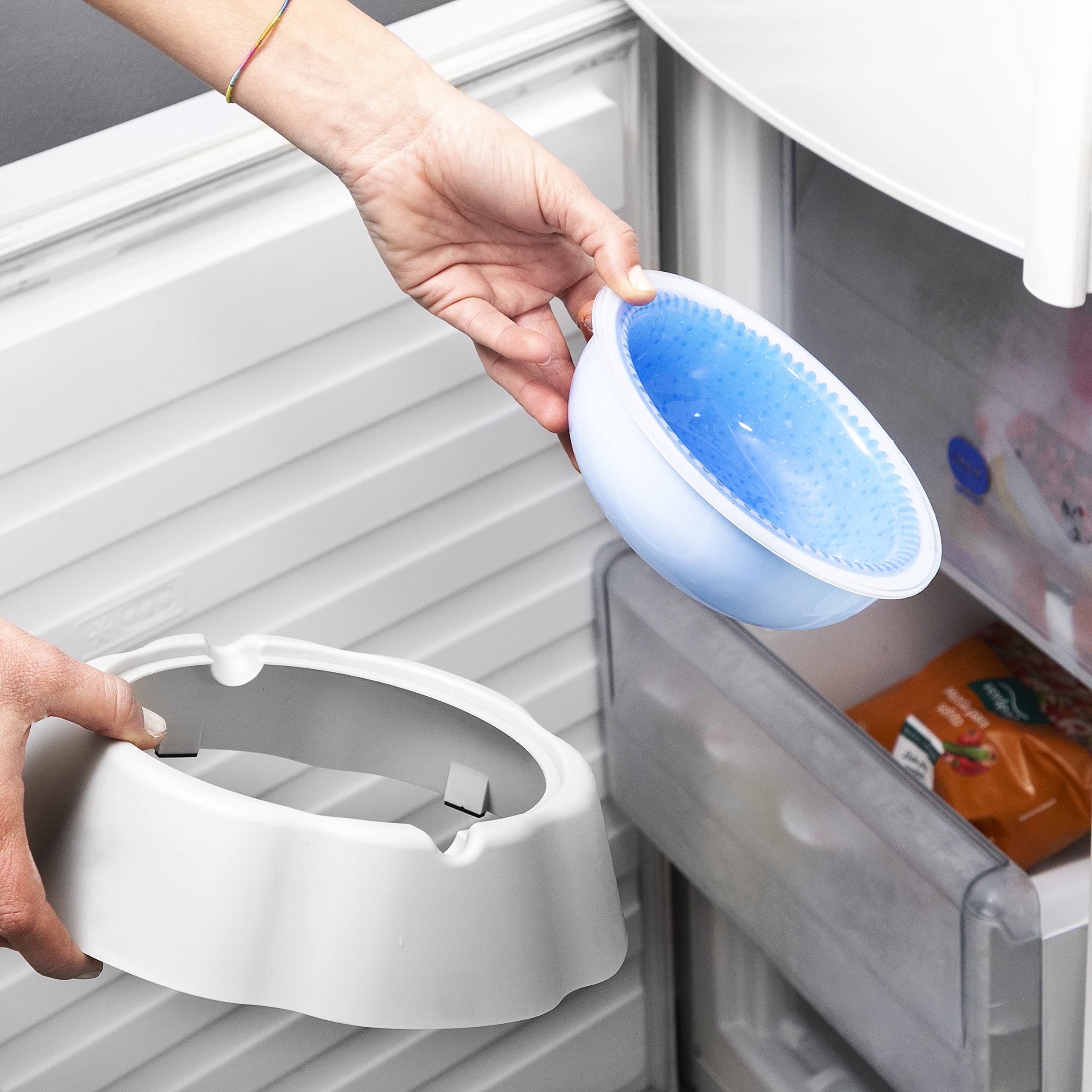 Bebedero Refrescante para Mascotas Freshty InnovaGoods, Gris Azul