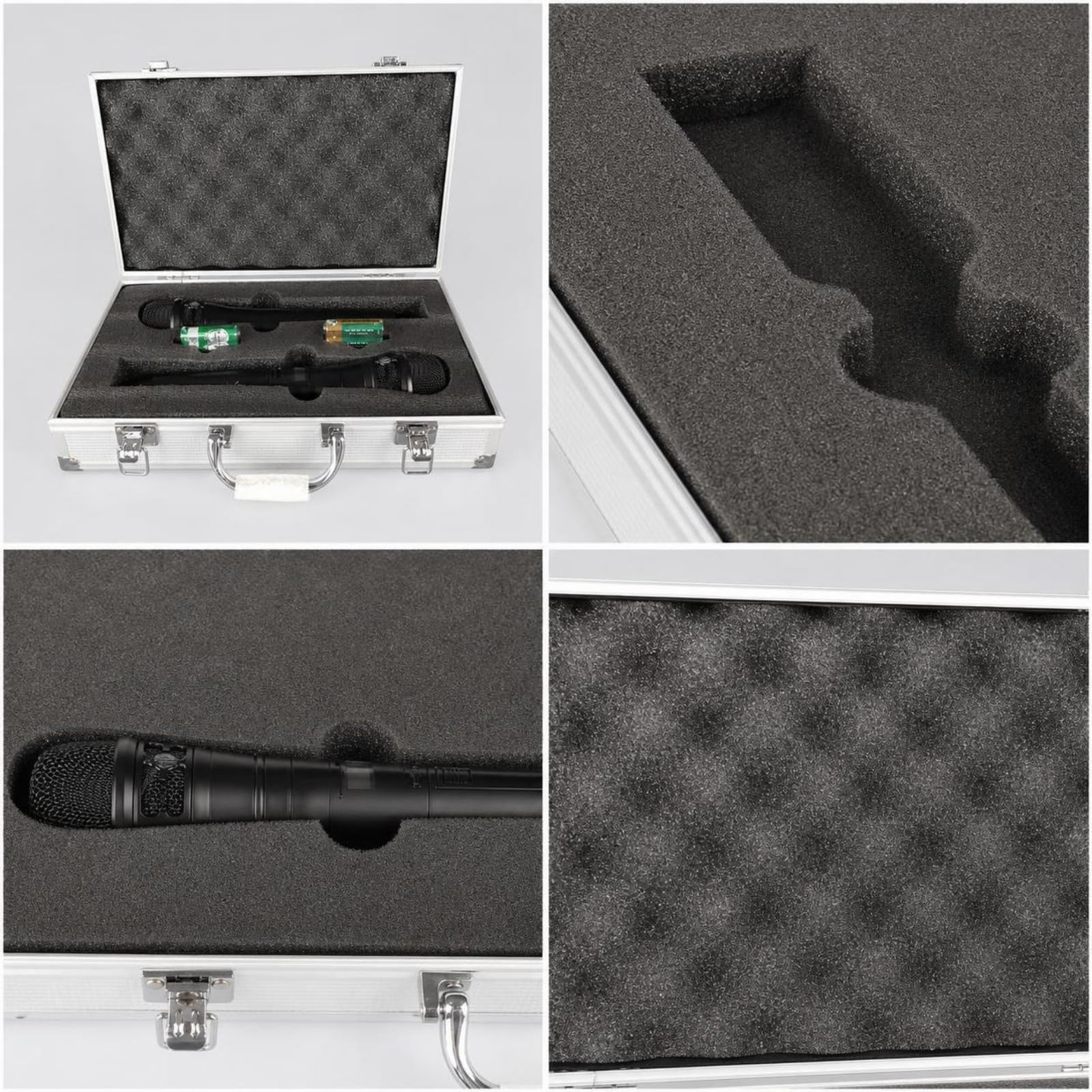 predolo Valigetta per Microfoni Portatile