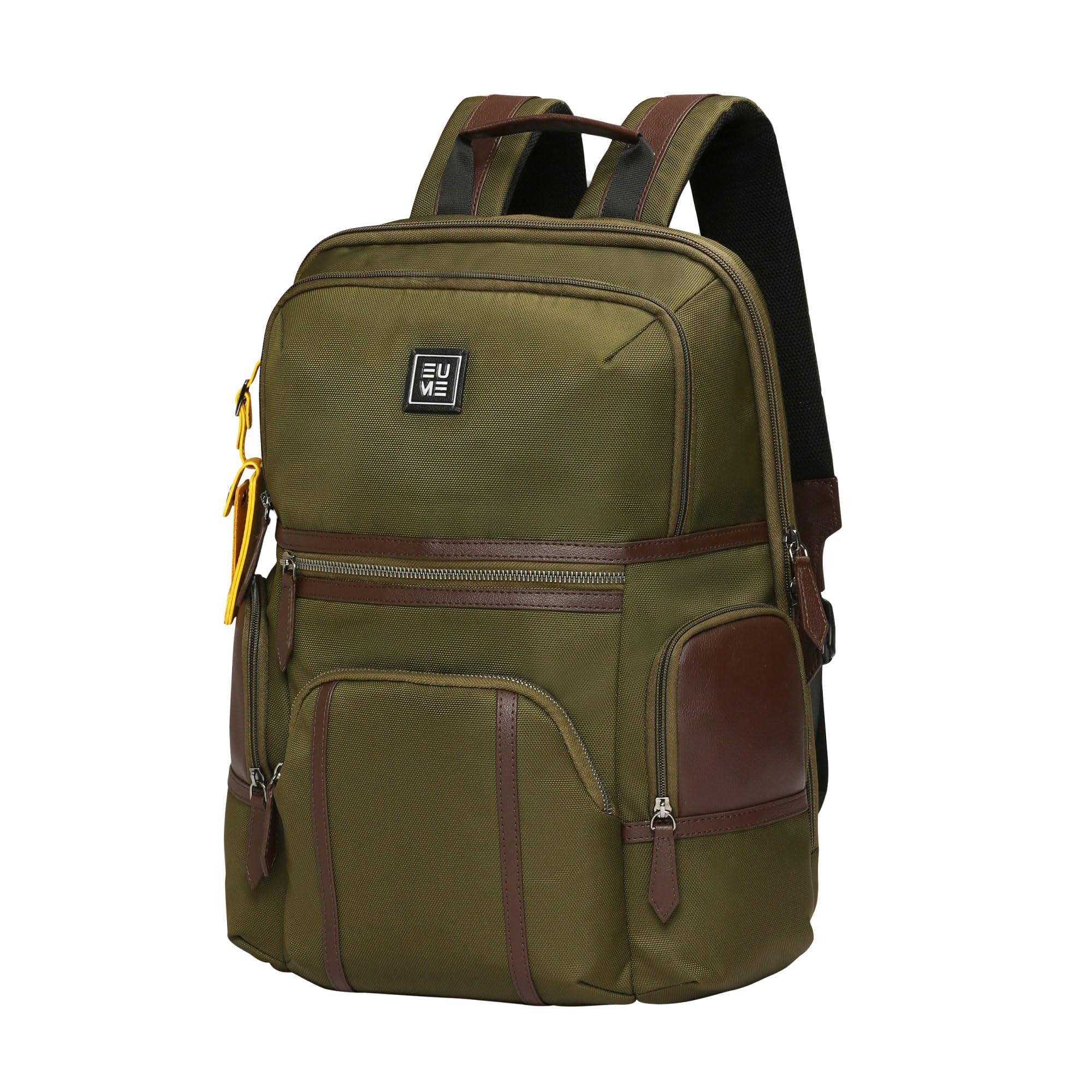 EUME Asher 32L Laptop Bag for Men, Forest Green | 2 Large Compartment office Laptop Backpacks | Fits Up to 15.6" Laptop | Nylon Fabric | Travel Bag | Bagpacker Bag for Men and Women (B0CZ72YBYP) Amazon Price History, Amazon Price Tracker