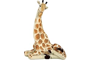 Jirafas para Decoración Casa: Estatua de Jardín Zari The Resting Giraffe
