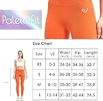 High Waisted Workout Leggings for Women, Buttery Soft 7/8 Length Yoga Pants with Hidden Pocket