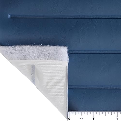 Miniatura 4 de The Yard Boat Auto - Tela plisada para tapicería de vinilo marino, color marrón medio, 54 pulgadas de ancho