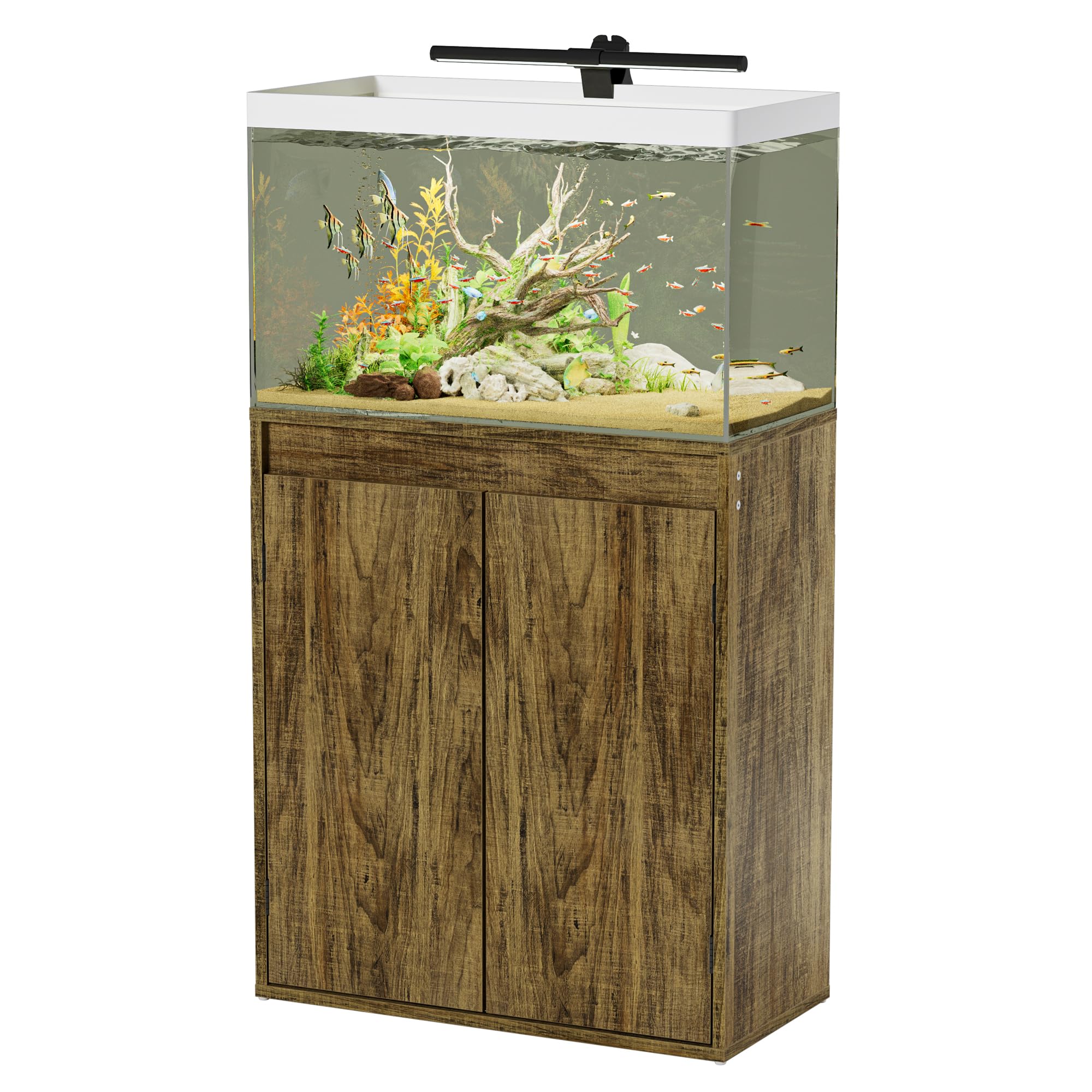 Amazon.co.jp: DEWEL 水槽台 60cm キャビネット 総耐荷重150kg