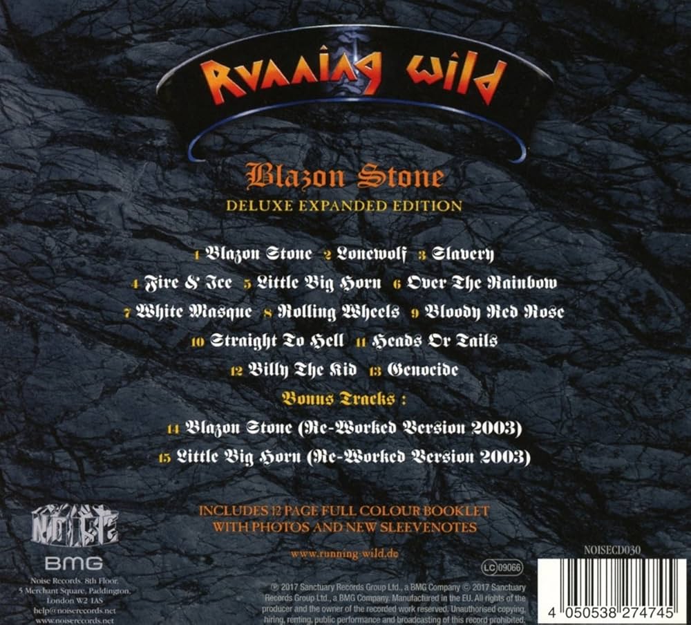 RUNNING WILD - Blazon Stone - Amazon.com Music