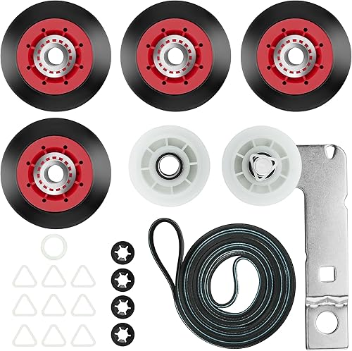 4392067 Las piezas de la secadora incluyen rodillo de tambor WPW10314173 y polea tensora de secadora W10837240 para Maytag piezas de secadora de