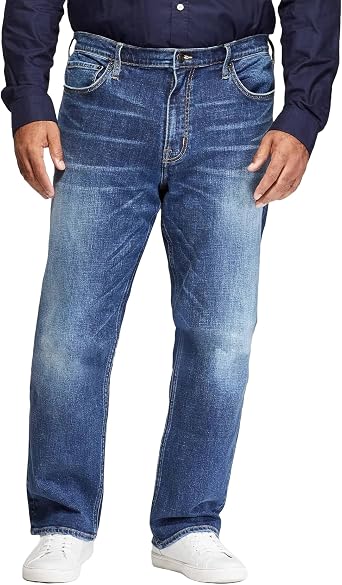 Goodfellow & Co Goodiellow & Co Mens Big & Tall 5-Pocket Straight Fit Jeans -