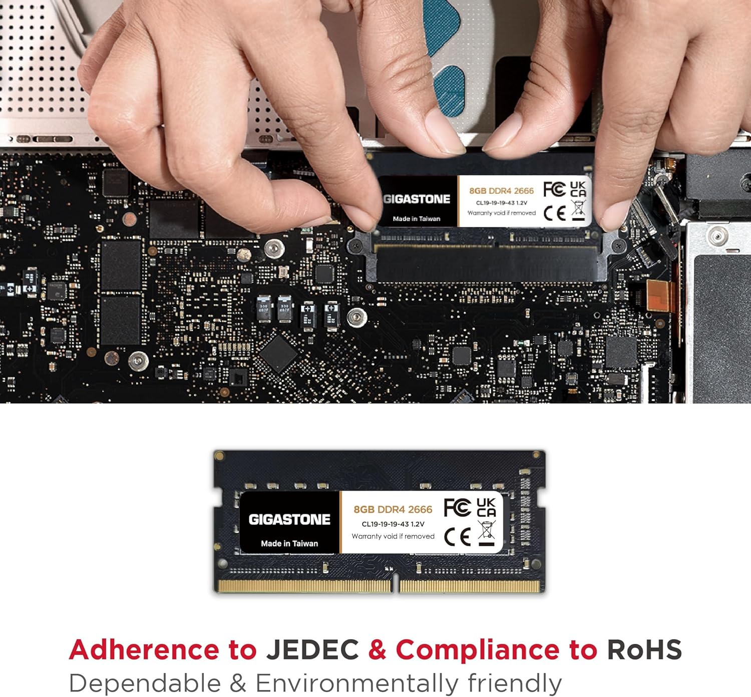 GIGASTONE 8GB DDR4 2666MHz Review: Testado por 30 dias em home office