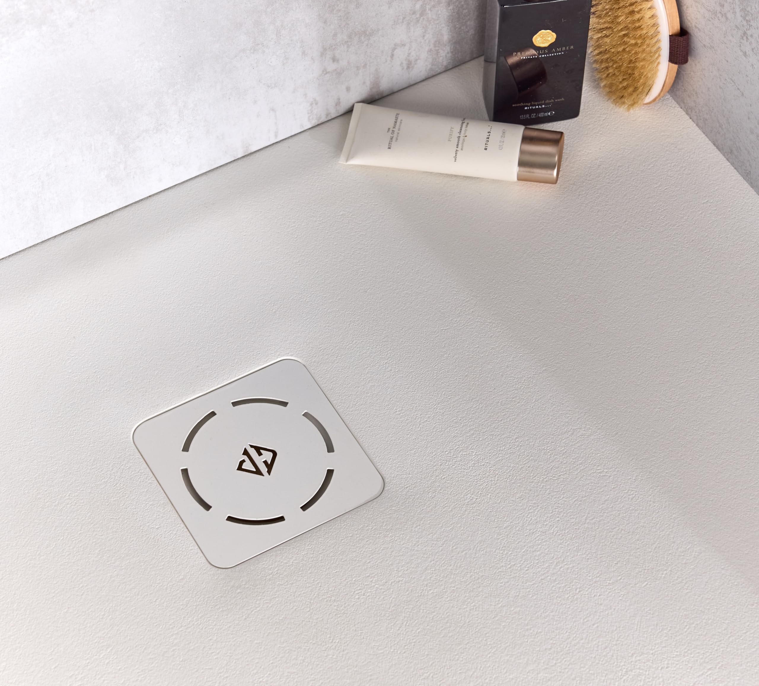 Jacob Delafon Receveur Douche Extraplat Struktura 140x80 Blanc | Neoroc antibactérien. Antidérapant PN24. Redécoupable. Adpaté PMR