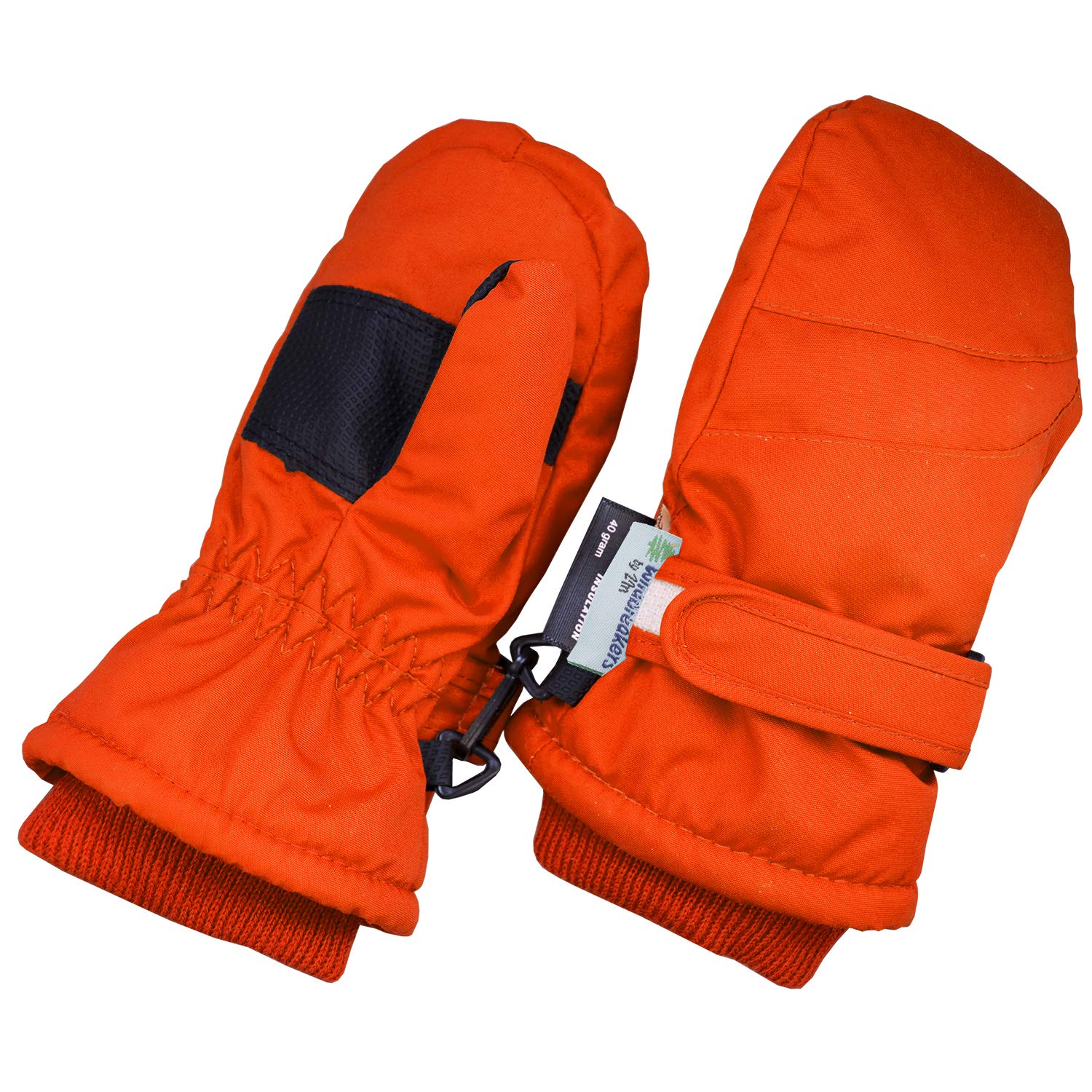 Waterproof Kids Mittens Gloves, 100G 3M Thinsulate Baby Toddler Winter Snow