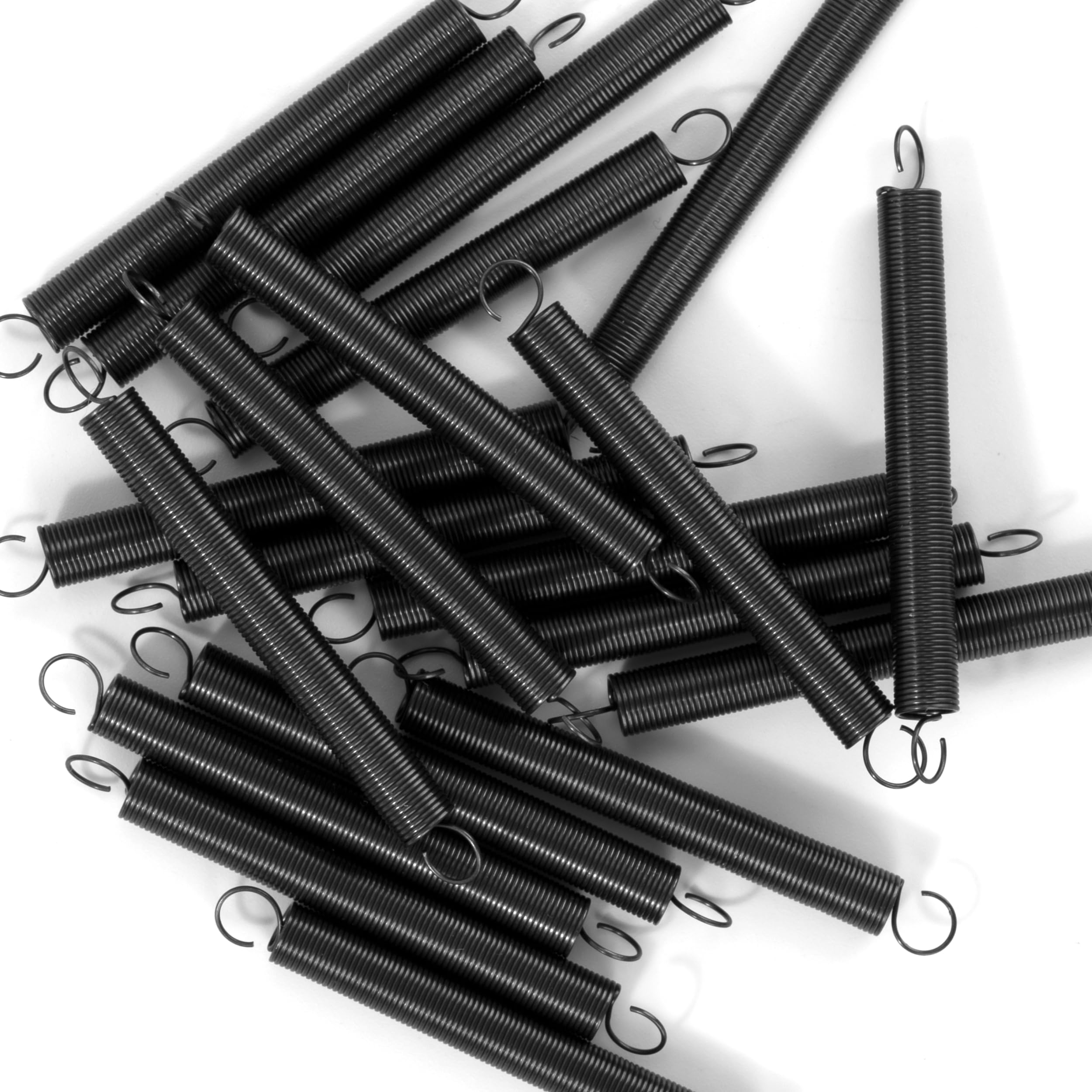 Resortes de Extensión 40mm Muelles de Tensión Gancho Alambre Piano 4mm 0,35mm 0,2KG 20 Piezas