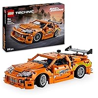 LEGO Technic Fast and Furious Toyota Supra MK4 - Macchina Giocattolo con Motore 6