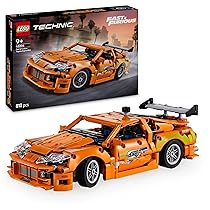 LEGO Technic Fast and Furious Toyota Supra MK4 – Macchina Giocattolo con Motore 6 Cilindri e Portiere Apribili – Modello di Auto per Bambini da 9 Anni o per Adulti Fan dei Sport Automobilistici 42204
