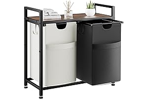 VASAGLE Double Laundry Hamper: Effortless Laundry Organization for Busy Households