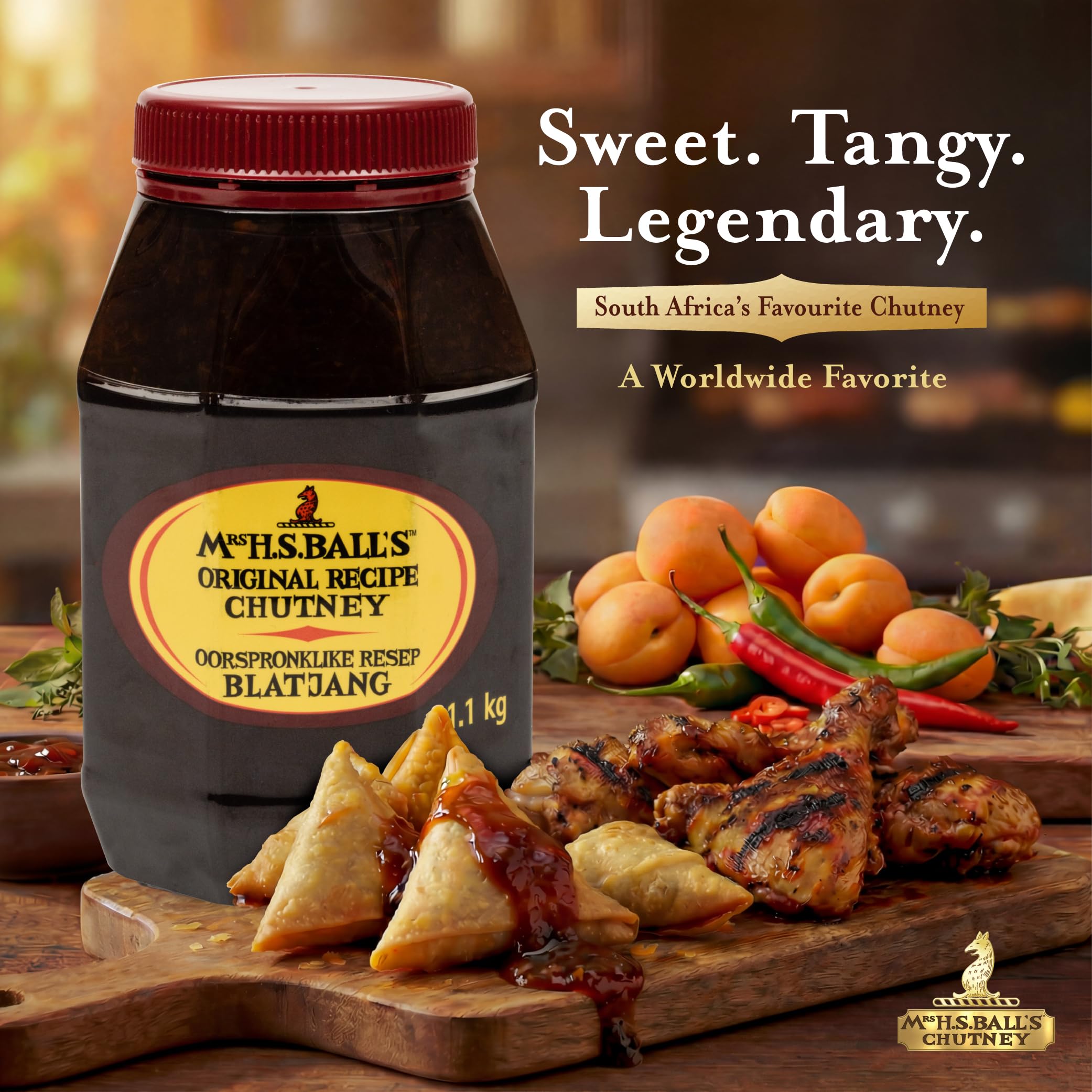 Mrs Ball - Chutney ricetta originale, 1,1 kg