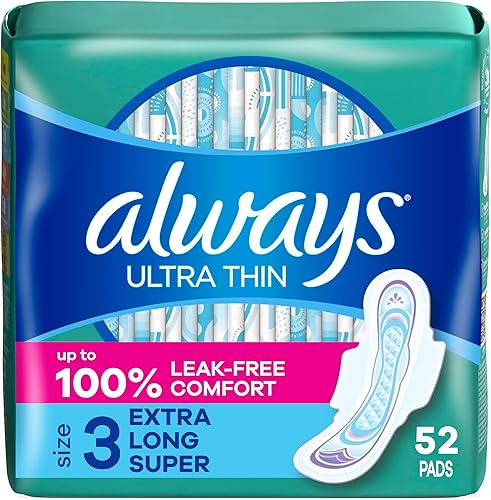 Miniatura 42 de Always Almohadillas ultrafinas con alas, tamaño 1, regular, 126 unidades (3 paquetes de 42)