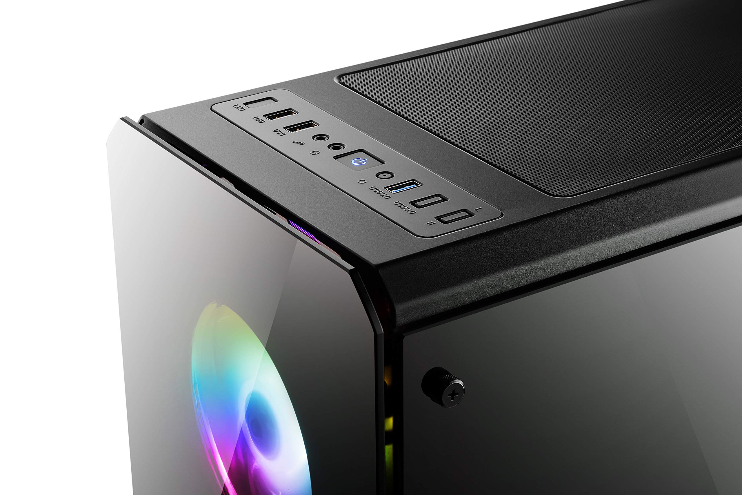 Basic Gaming PC mit Windows 11 Home | AMD Ryzen 5 5500 6x3.6GHz | GeForce RTX 3050 | 1000GB M.2 NVMe | 32GB DDR4 RAM | 27" TFT | WLAN, Computer für Zocker, Gamer Desktop Rechner zum Spielen | A10090
