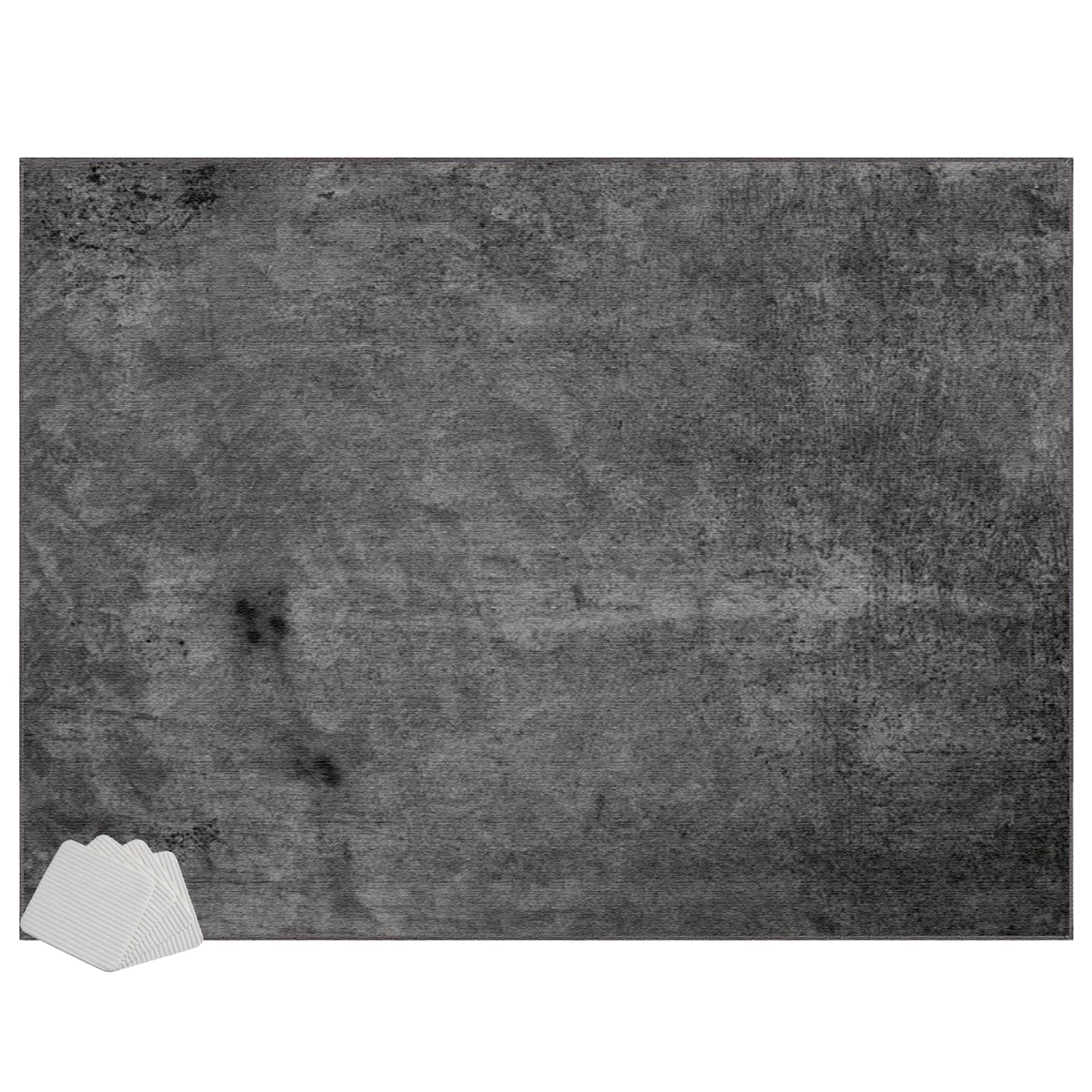 Drum Teppich Schlagzeugteppich, Schallschutz Teppich Matte, Elektronisches Schlagzeug Rug, Professionelles rutschfeste Schallschutzmatte, Dicht Gewebter Oberfläche Zubehör für Drum Kit 120 x 70 cm