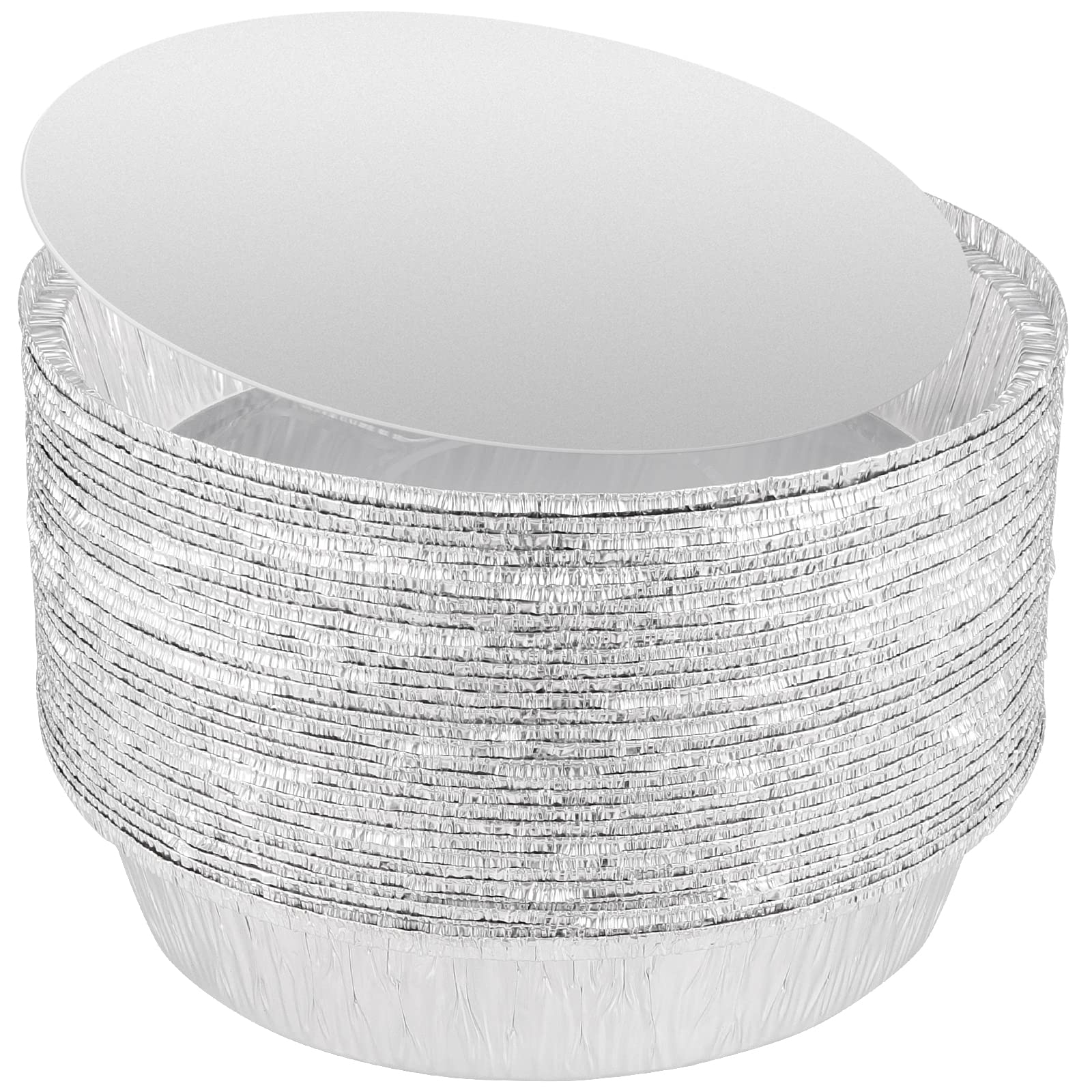 CONTENITORI ALLUMINIO RETTANGOLARI CON COPERCHIO 1 PORZIONE - 19993