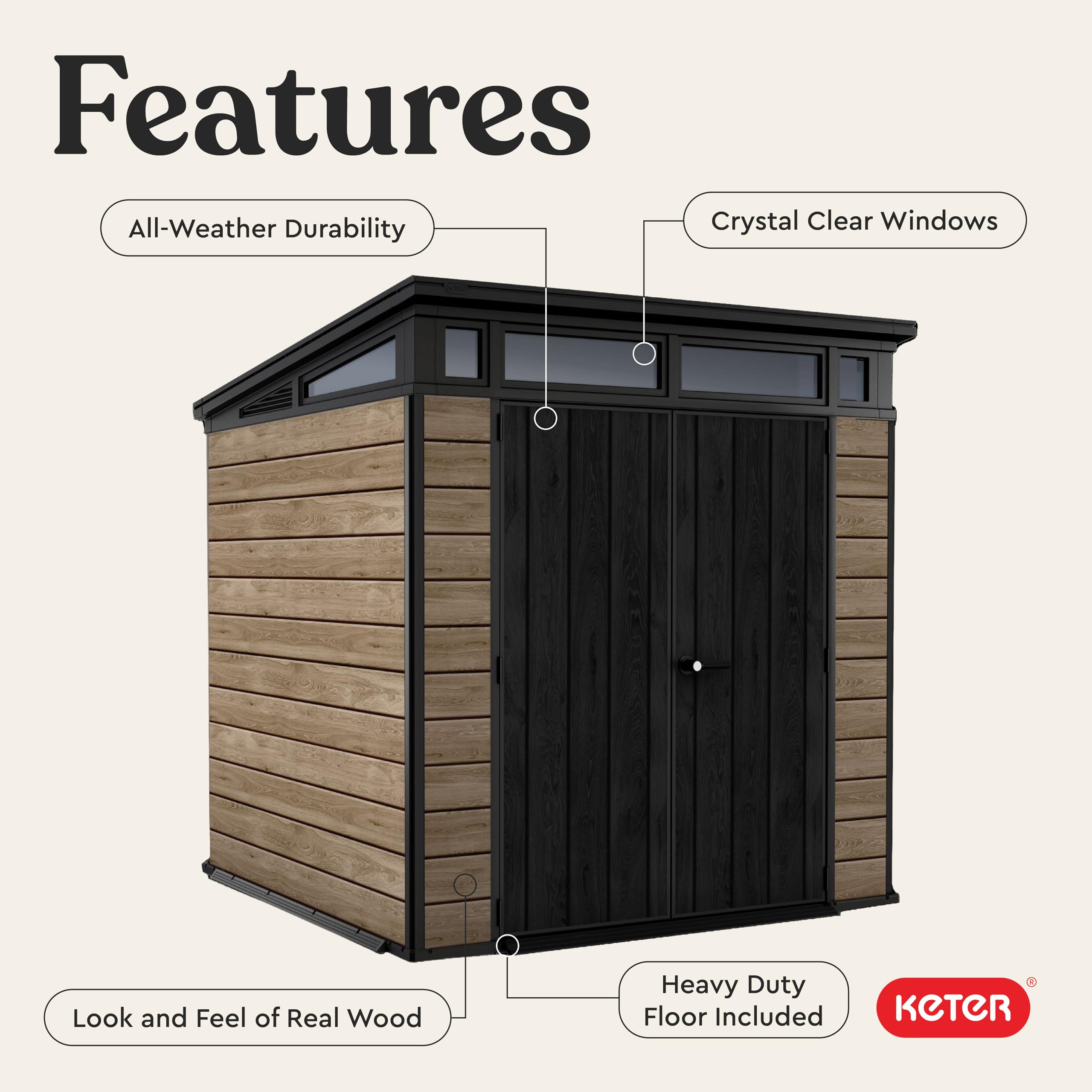 Amazon.com : Keter Signature Collection 7x7 Ft All-Weather Storage
