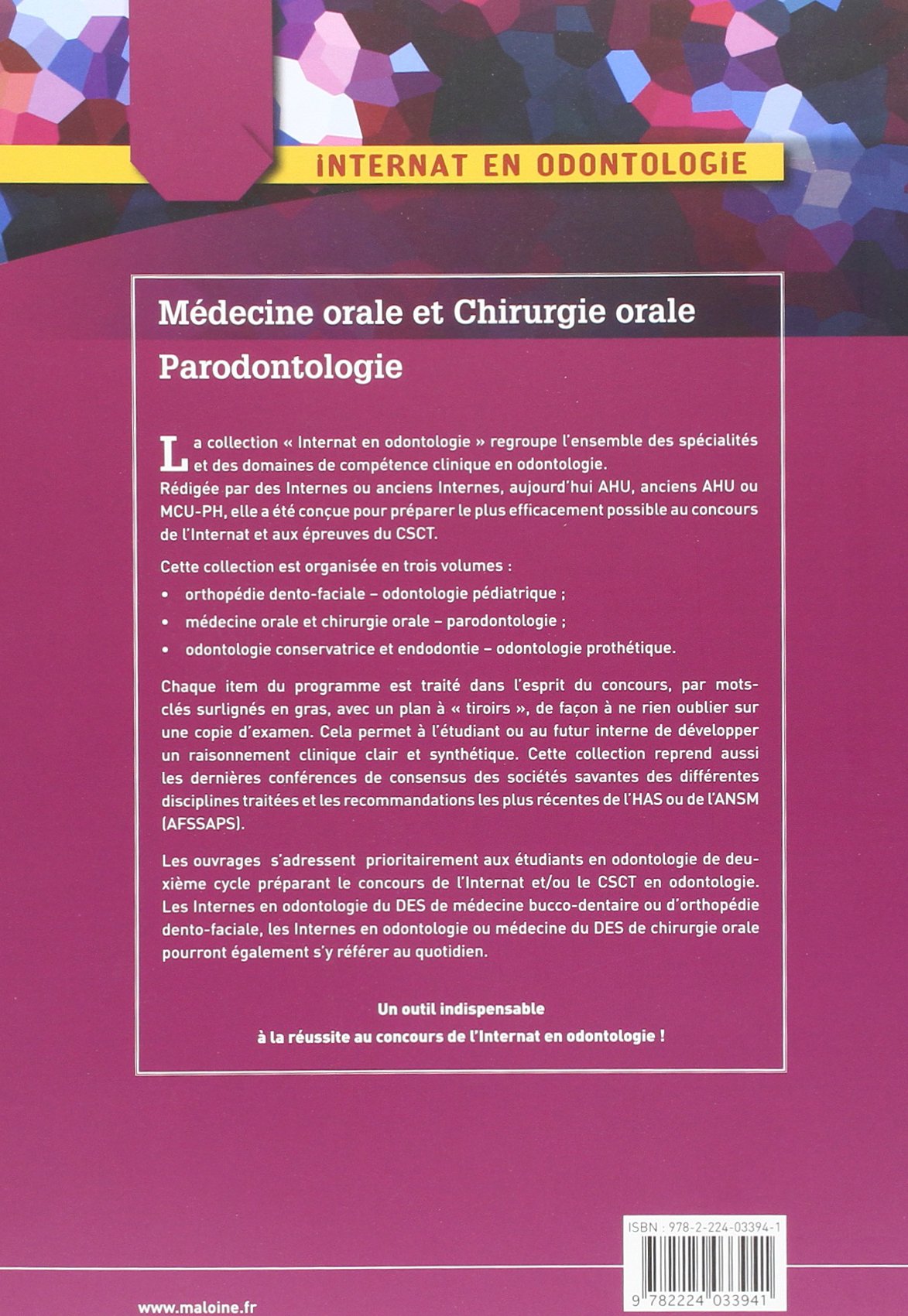 MEDECINE ORALE ET CHIRURGIE ORALE PARODONTOLOGIE (0000)
