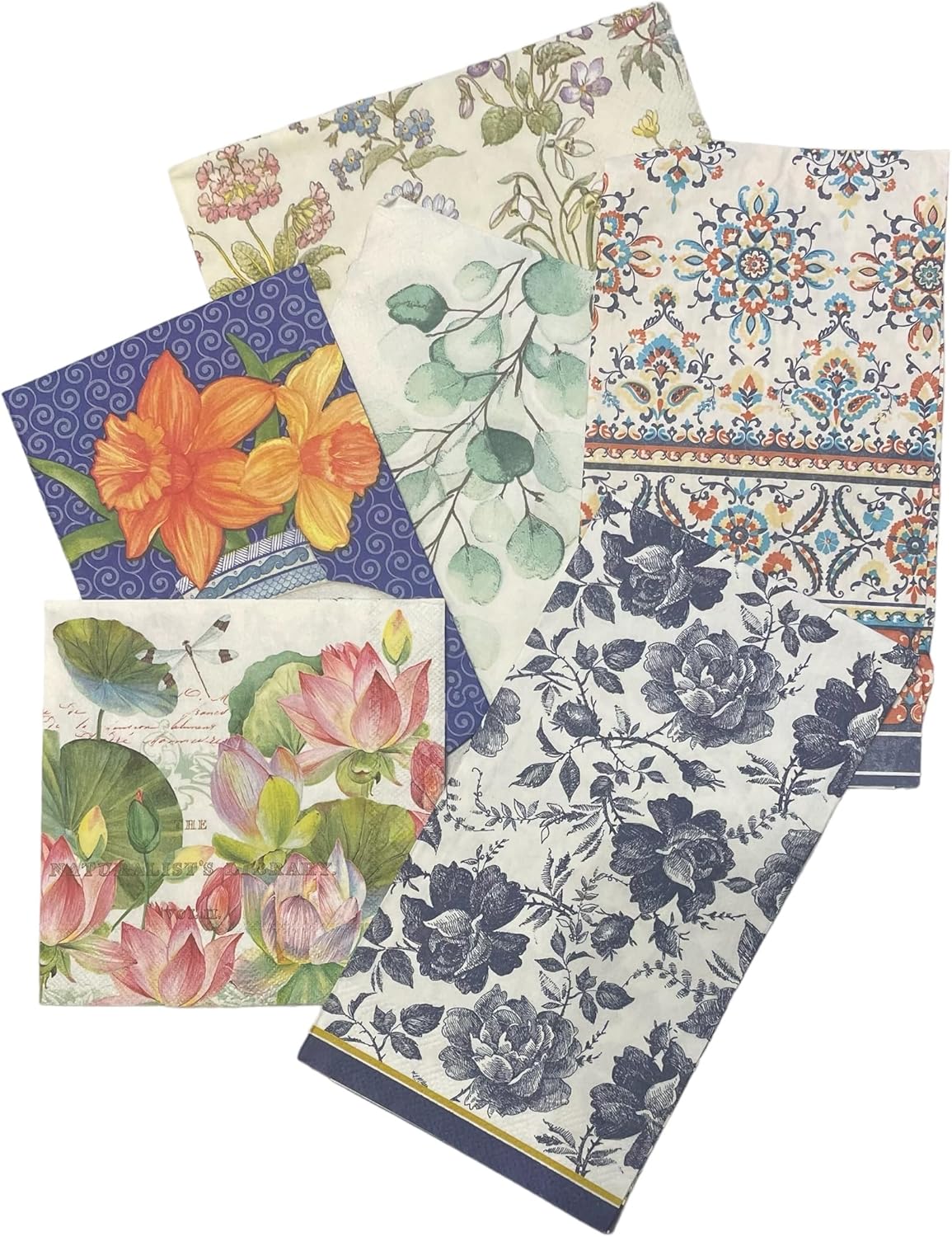 Oyster Decoupage Kit (Floral)
