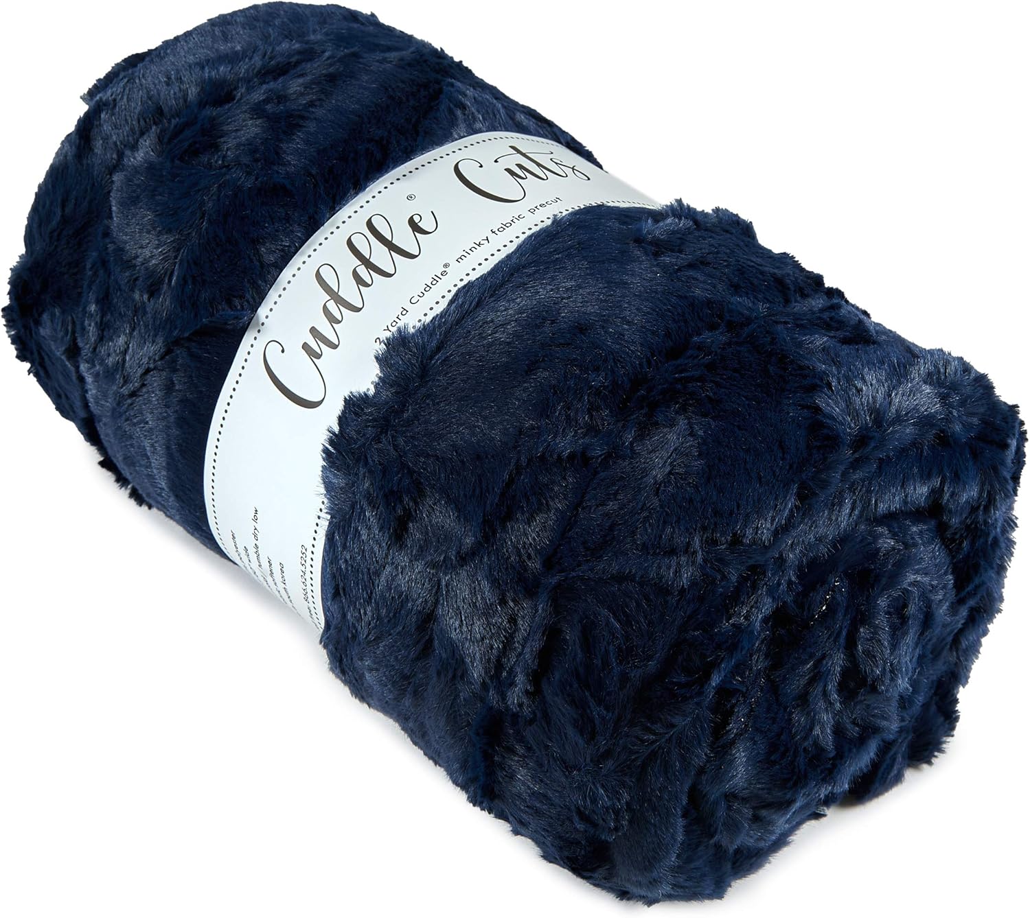 Shannon Minky Luxe Cuddle 2 yard Precut Hide Navy