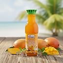Ohms Mango Fruit Crush – Thick & Delicious Drink Syrup | Refreshing Fruit Beverage Concentrate for Mocktails, Juices & Drinks (750ml) gallery image