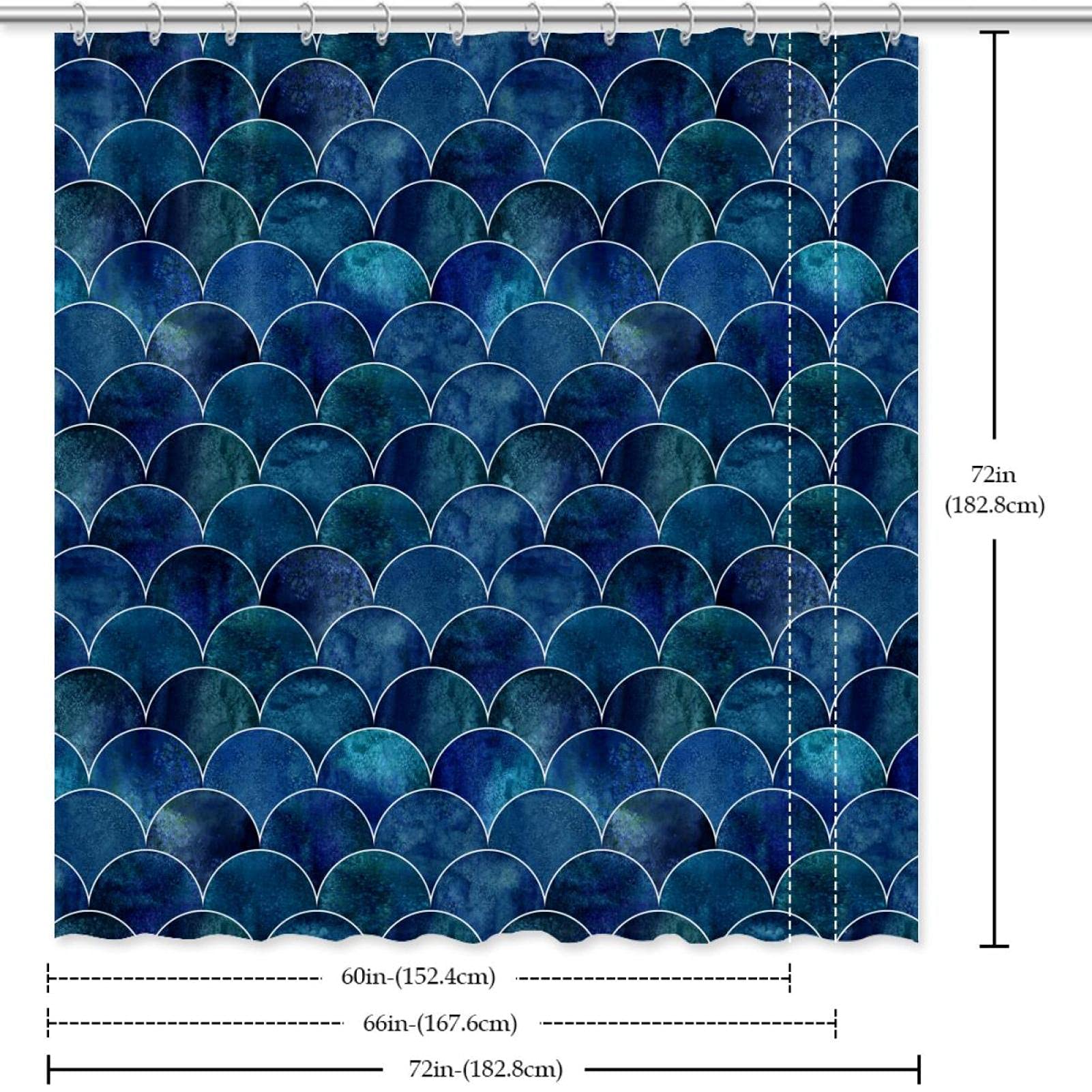 Tenda Doccia Con Bradipi Carini: Set Con 12 Ganci, Impermeabile 182x182 Cm - 2