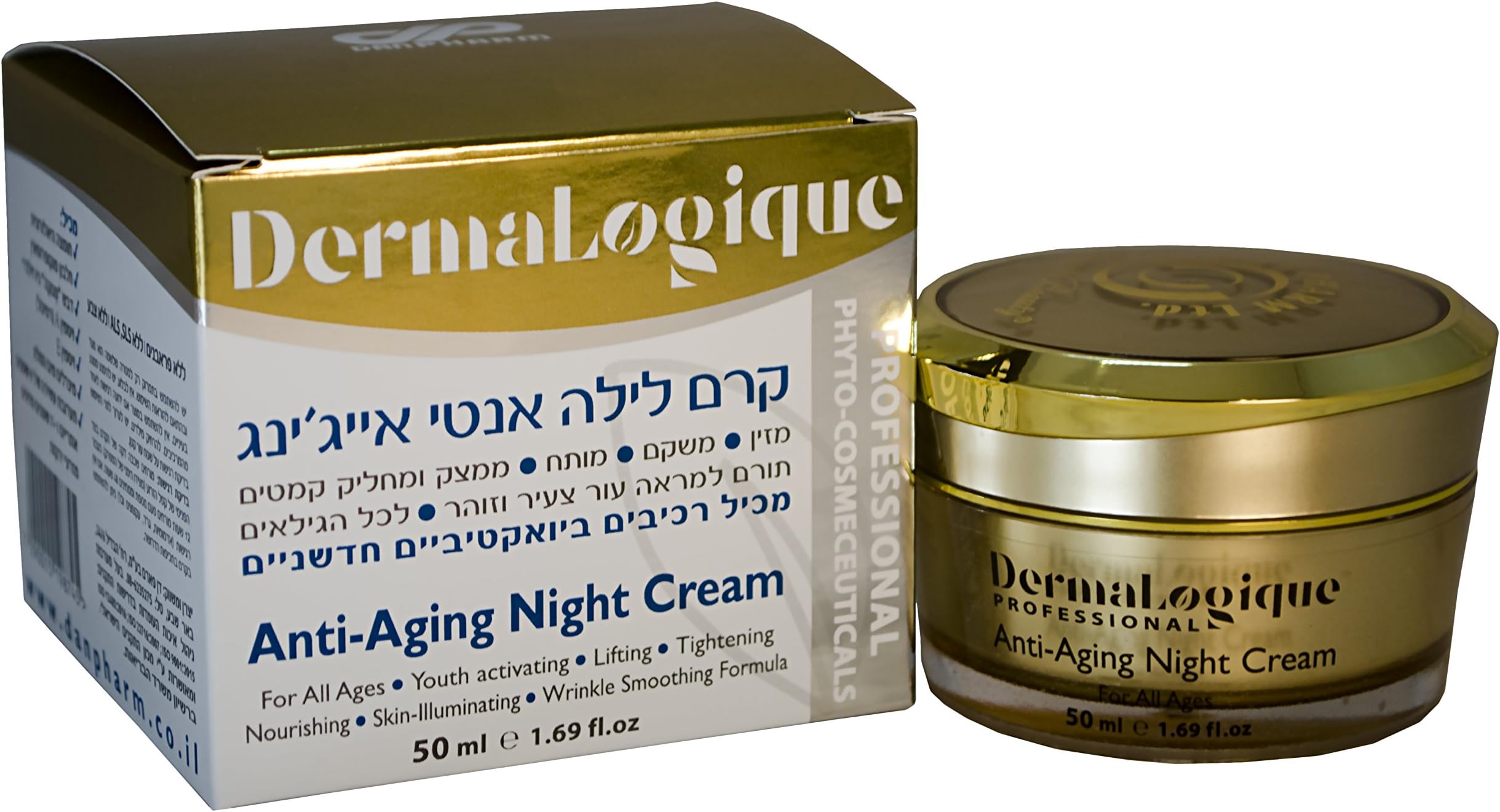 DermaLogique Professional Anti-Aging Night Cream Night Treatment For all Skin Types, For all Ages 50ml/1.69oz