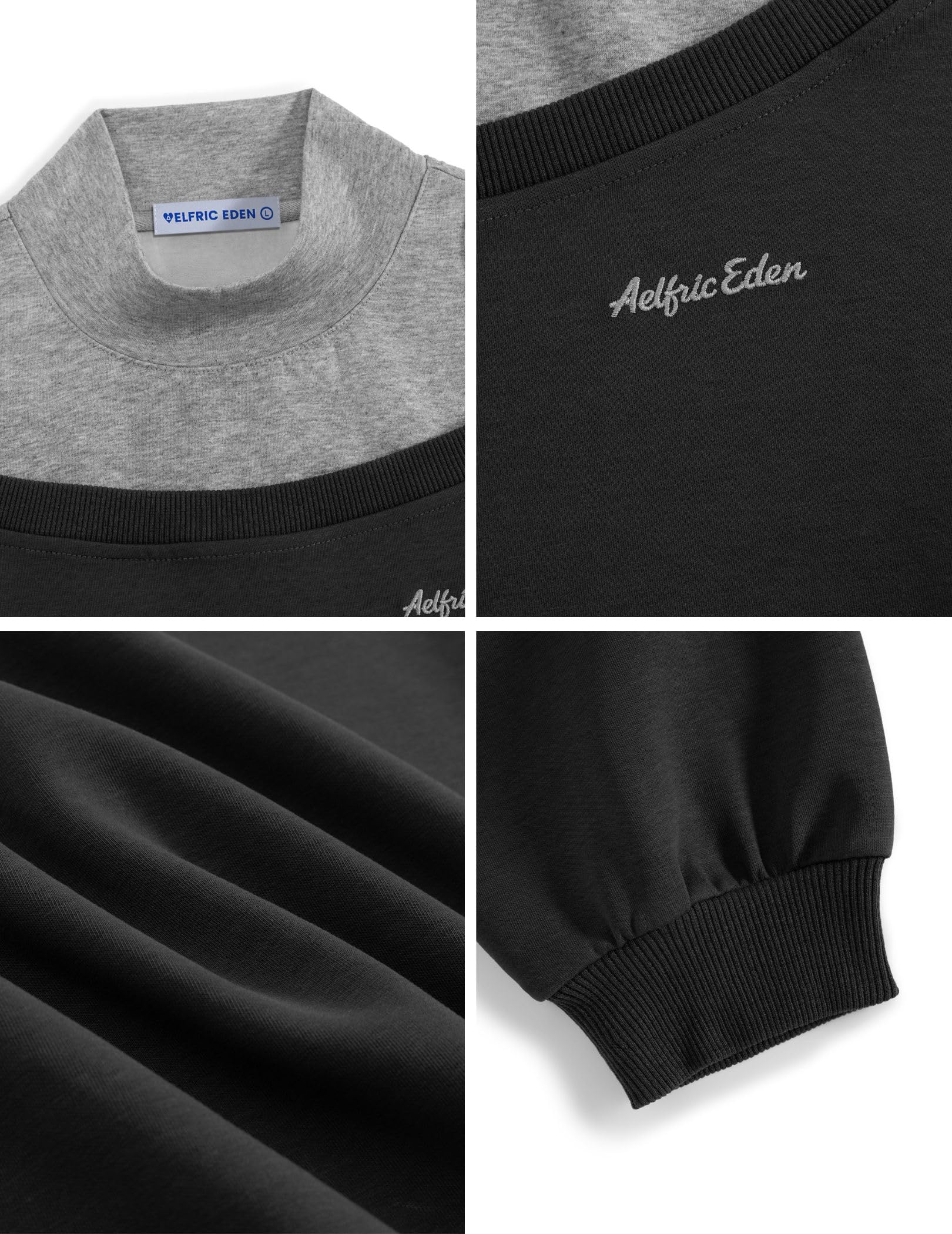 Aelfric Eden Schulterfreies Sweatshirt Damen Langarm Pullover