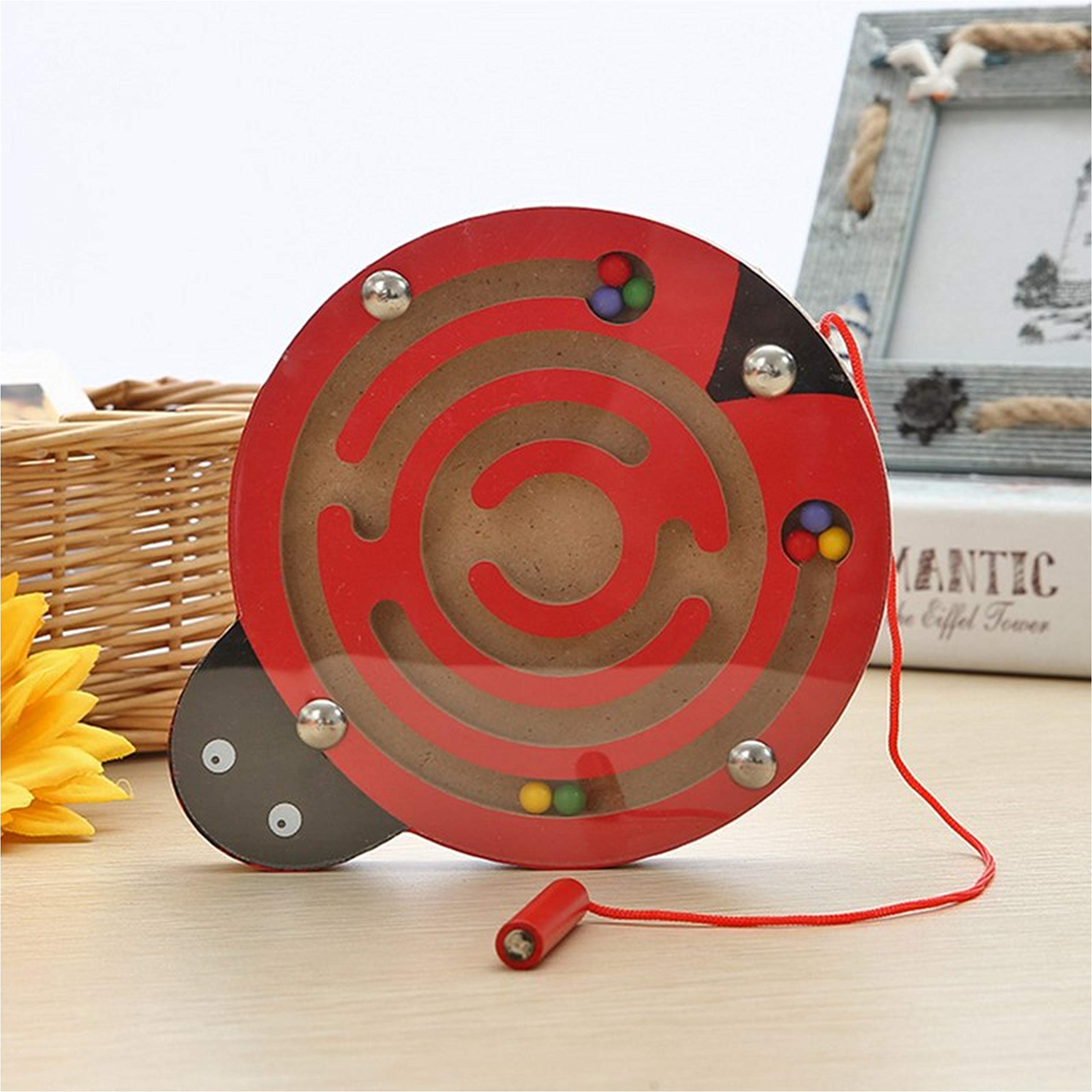 See full amazon price history chart for Simple Days Magnetic Pen Driving Bead Maze Wooden Jigsaws Puzzle Board Game Educational Toy - Ladybug Simple Days Magnetic Pen Driving Bead Maze Wooden Jigsaws Puzzle Board Game Educational Toy - Ladybug (B07P8V6V58) Amazon Price History, Amazon Price Tracker