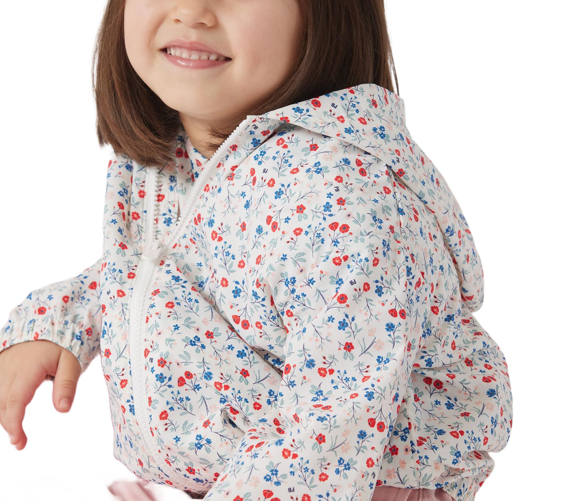 Petit Bateau Giacca A Vento Anti UV Bambine e Ragazze