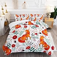 Vista 20 de Juego de edredón de unicornio para niñas, juego de ropa de cama de mariposa, juego de edredón de arco iris, tamaño individual con 1 edredón y 2