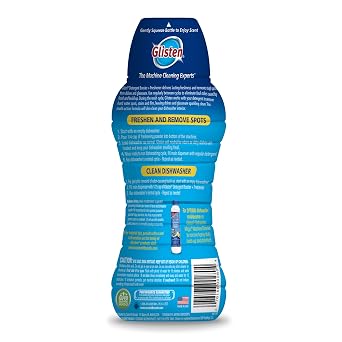 Glisten Dishwasher Detergent Booster & Freshener 2 Pack & Disposer Care Freshener, Lemon Scent