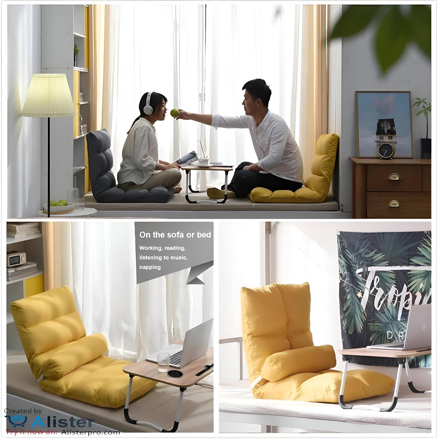 الأفضل - ترابيزة لابتوب خشب مدمج للعمل في السرير - هيكل قابل ل... - view 7