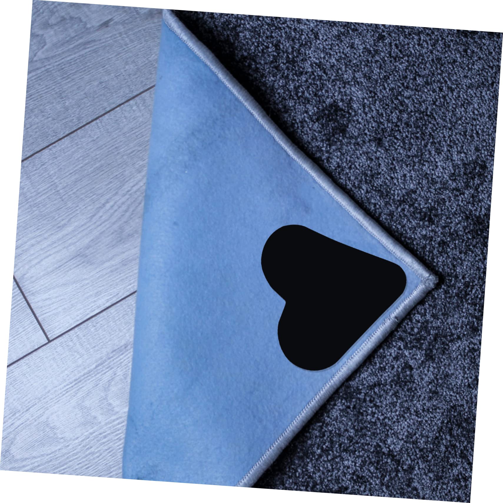 PRETYZOOM 48pièces Adhésives Antidérapantes Forme De Coeur pour Tapis Autocollants De pour Sols Durs Et Carrelages Fixation Facile Et Réutilisable