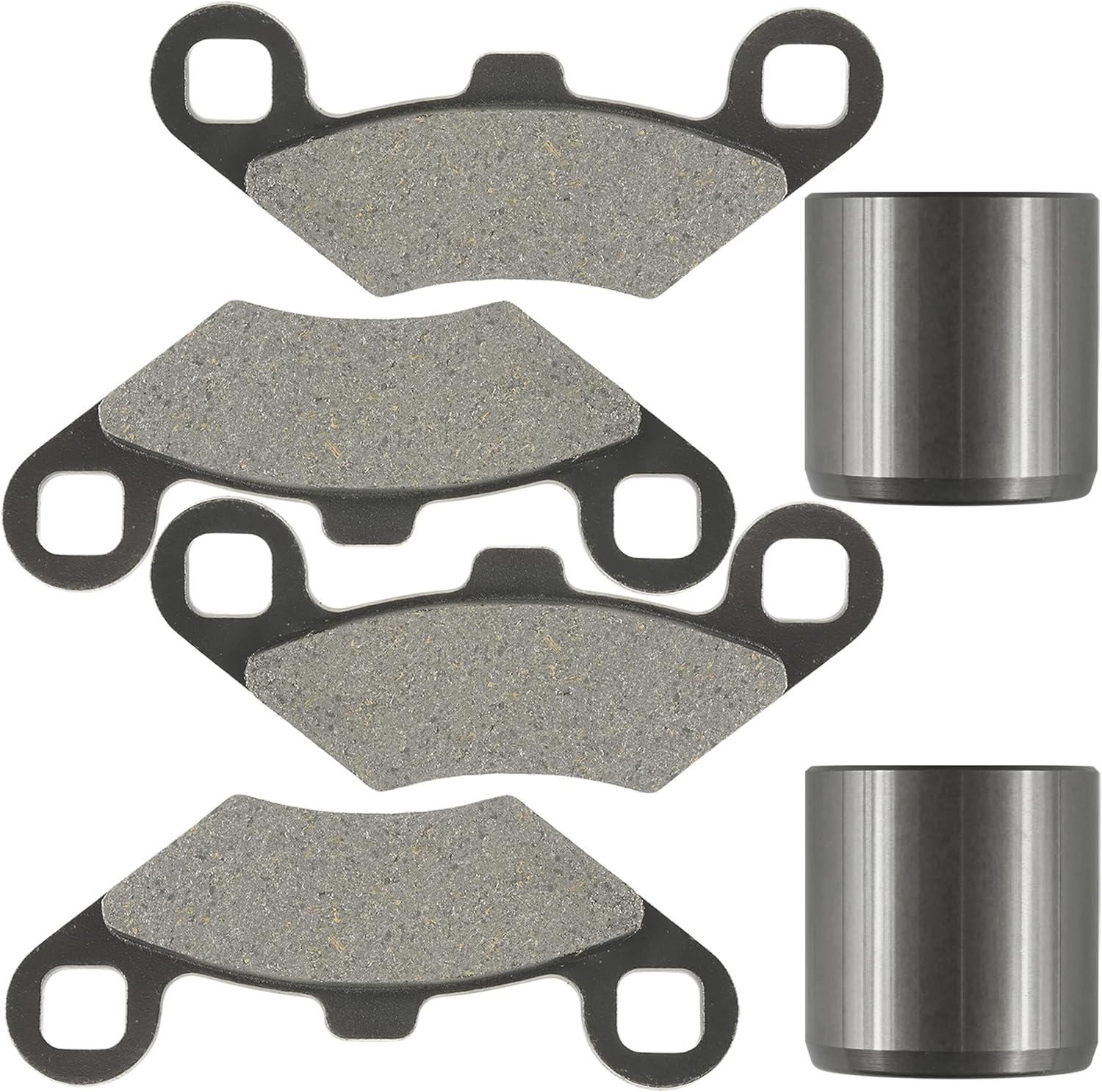 Caltric Front Brake Pistons & Pads Compatible with Polaris Magnum 325 2X4 4X4 2000 / Magnum 425 2X4 4X4 6X6 1995-1998 / Magnum 500 4X4 1999-2000