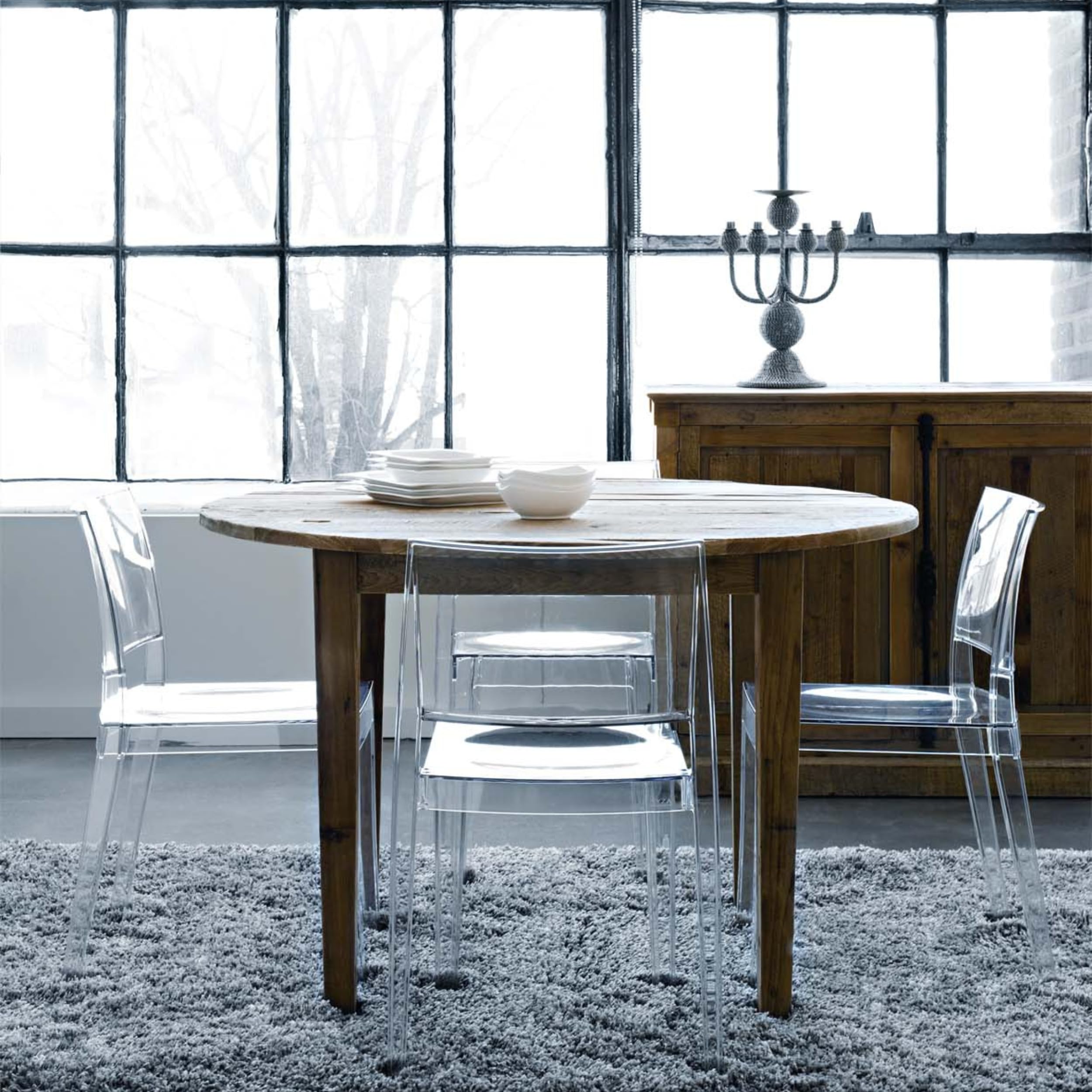 PAPATYA Stühle Esszimmer – Küchenstühle 1er Set & Küchenstuhl Design – Stapelstühle Esszimmer – Esstisch Stühle aus Kunststoff – Belastbar bis 200 kg – Für Terrasse, Balkon & Garten – Innen & Außen