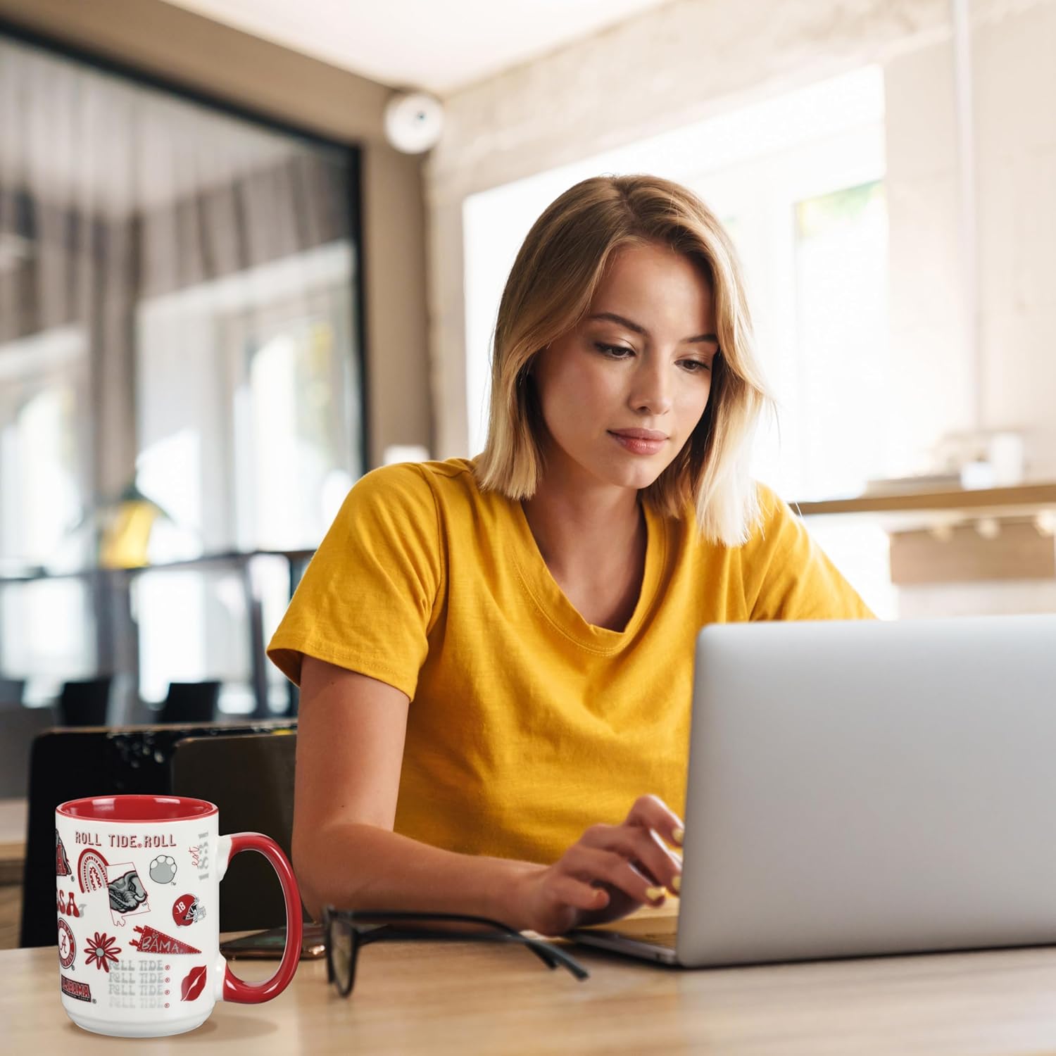 The Memory Company | Licensed NCAA 15oz Wood Handle Mug - Image 9