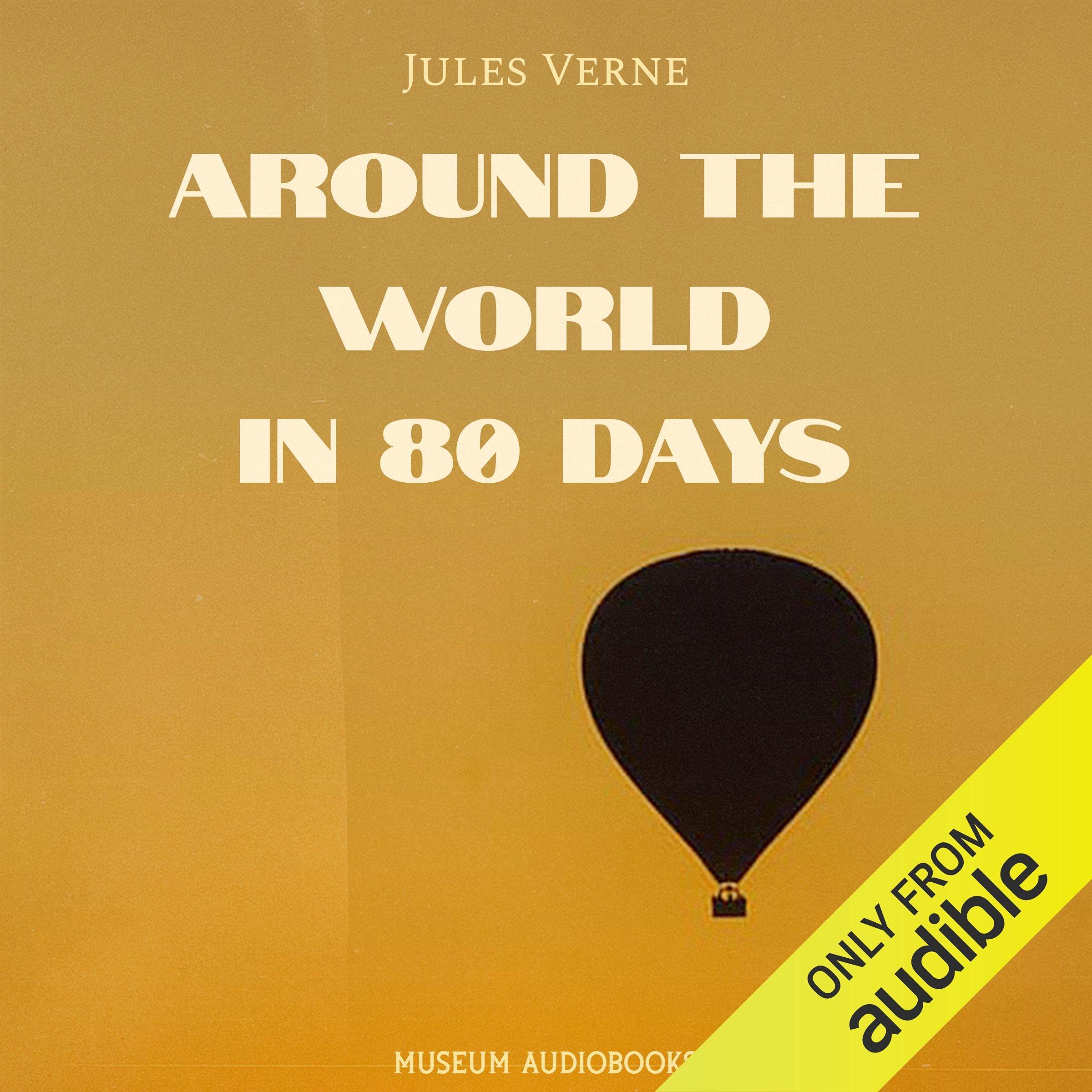 Cover art for Around the World in 80 Days