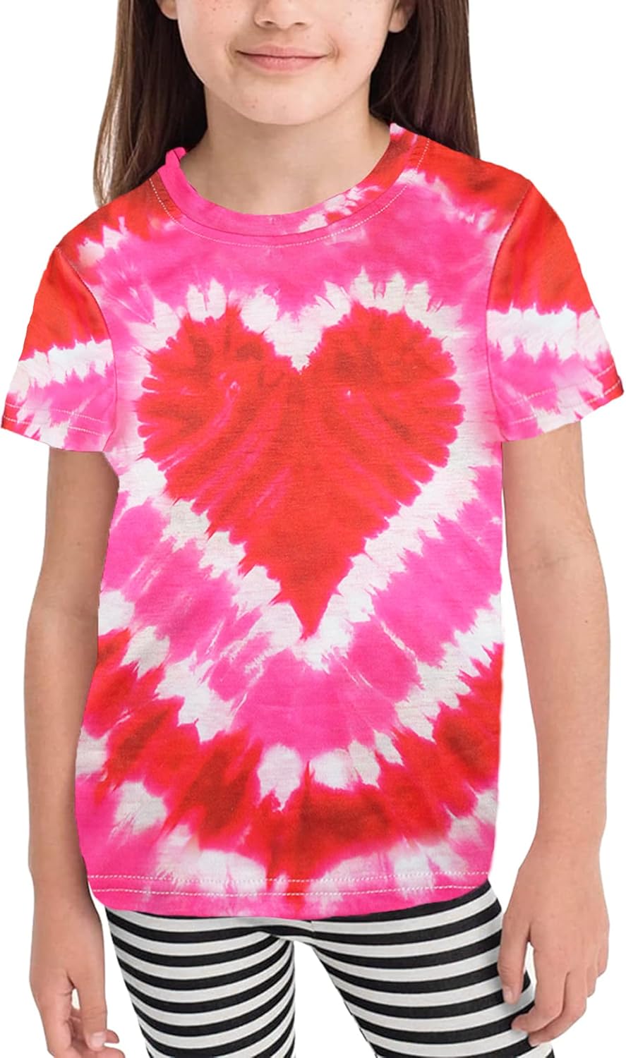 Toddler Valentine's Day Shirts Boys Girls Cute Love Heart Graphic T-Shirt Casual Short Sleeve Tee Tops - Image 4