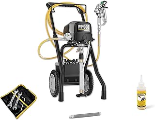 WAGNER Airless Farbsprühsystem Power Painter 90 Extra Spraypack HEA auf Wagen
