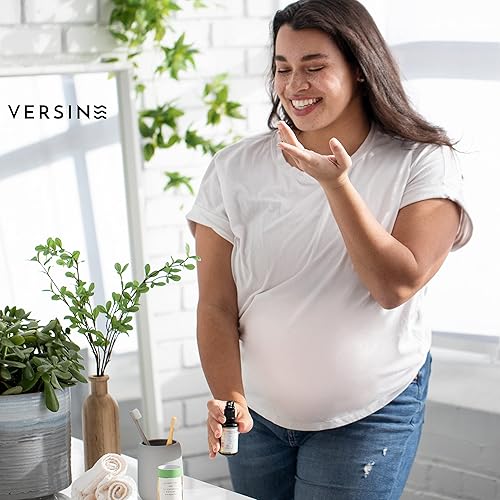 Miniatura 5 de Versine - Suero suave activo para la cara, piel propensa al acné, seguro para el embarazo con ácido azelaico, vitamina C, escualano, niacinamida,