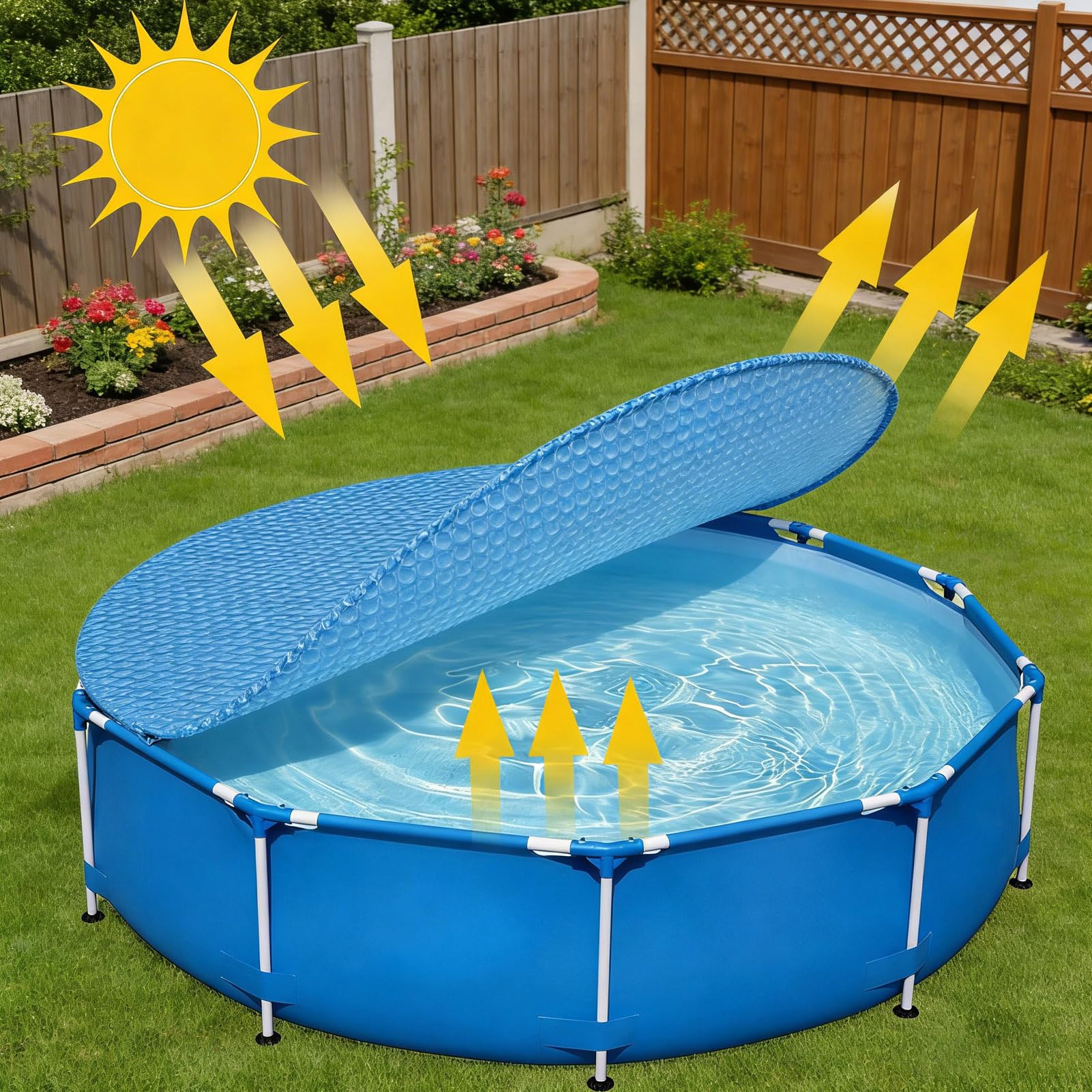 Solar Piscina para Piscinas Empotradas Conservación de calor