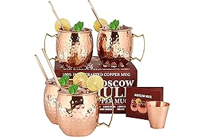 Will's Moscow Mule Mugs Set of 4