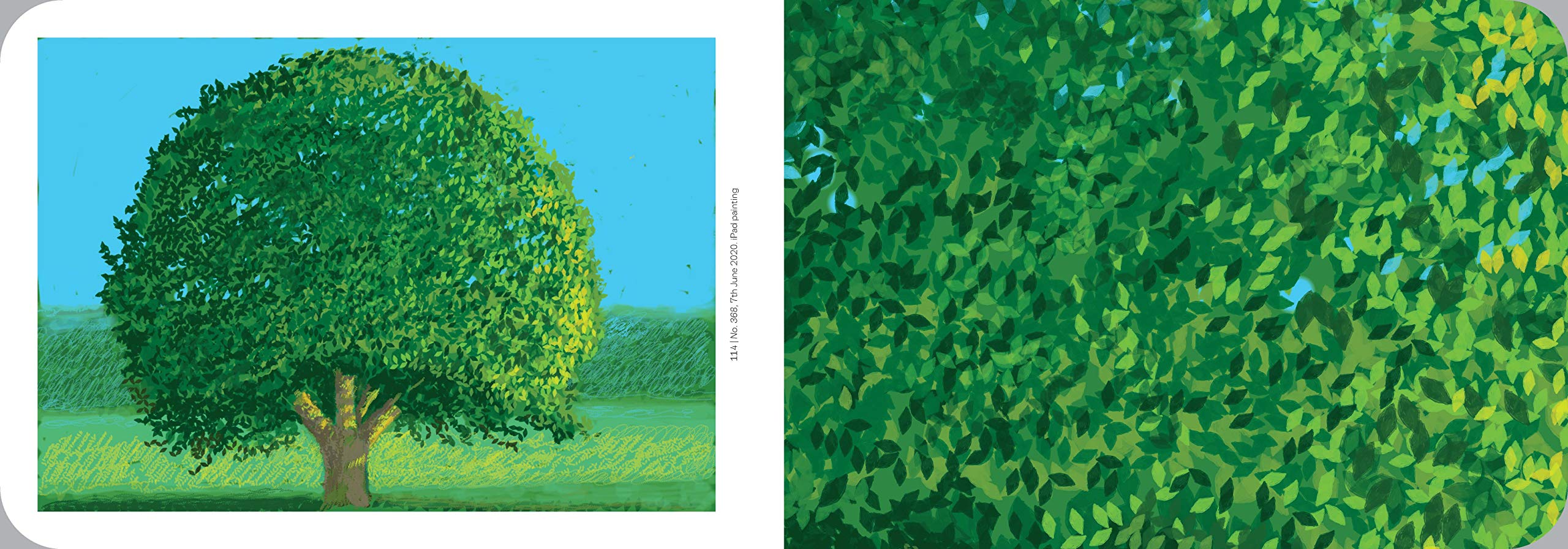 David Hockney : The Arrival of Spring, Normandy, 2020
