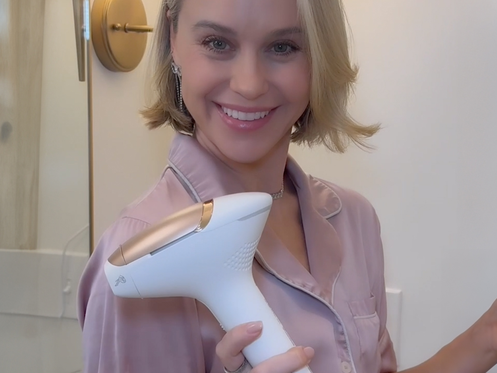 Philips Lumea 8000 Series IPL Hair Removal Device, Permanent Laser Hair Reduction for Women & Men, Easy and Comfortable Use at Home, SenseIQ, 3 Attachments for Body, Face, Intimate, BRI937/03