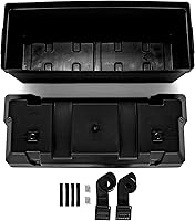 Vista 8 de Camco Caja de baterías grande con correas y herrajes - Grupo 27, 30, 31 Almacena de forma segura las baterías de RV, automotriz y marina Mide