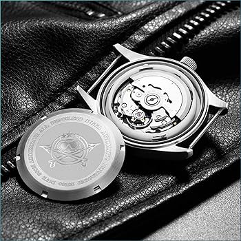 Amazon | ADDIESDIVE 自動腕時計 男性用 ステンレススチール NH35A