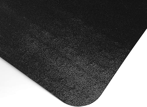 Miniatura 8 de Advantagemat - Tapete rectangular de vinilo negro para silla, para alfombras, 29.5 x 47 pulgadas